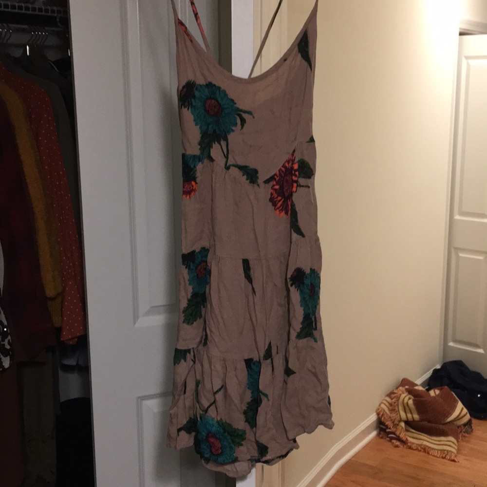 Skater Dress W/Criss Cross Back